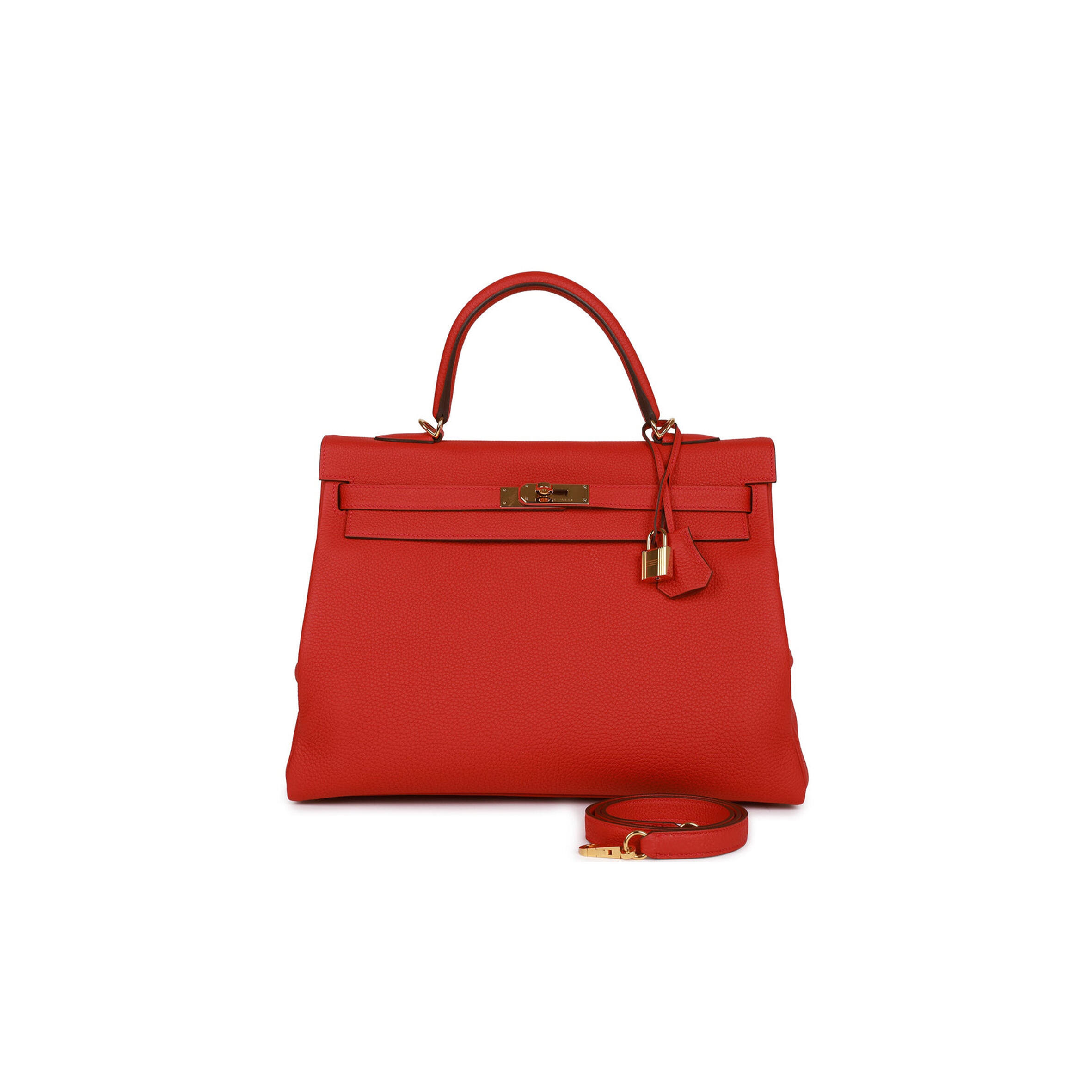 HERMES KELLY 35 TOGO GOLD HARDWARE (35*24*12cm)